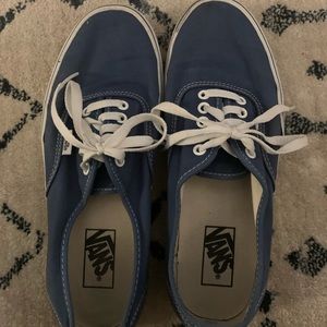 Vans Authentic Men’s Size 9 Blue Good Condition